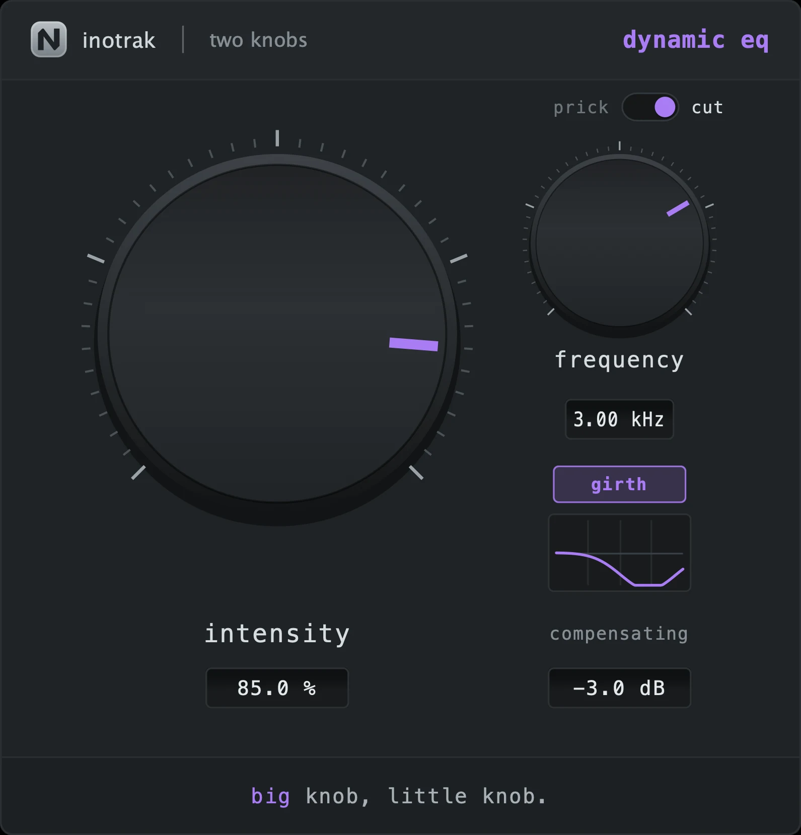 TK Dynamic EQ - the interface