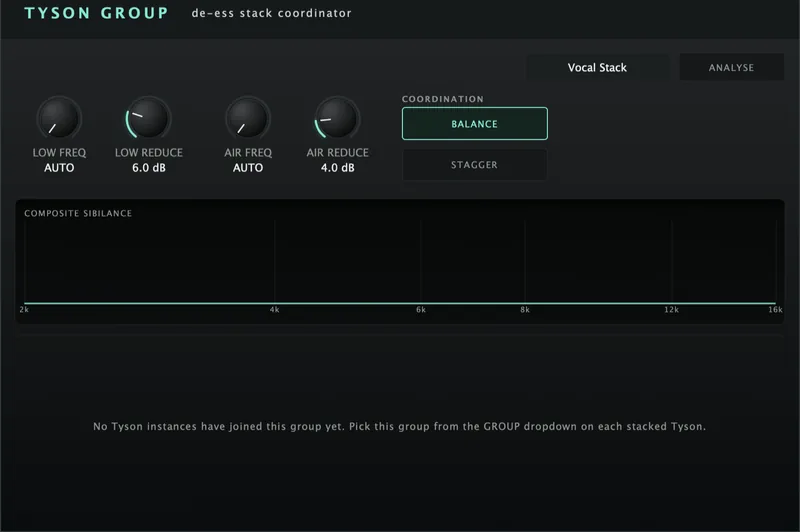 The Tyson Group interface